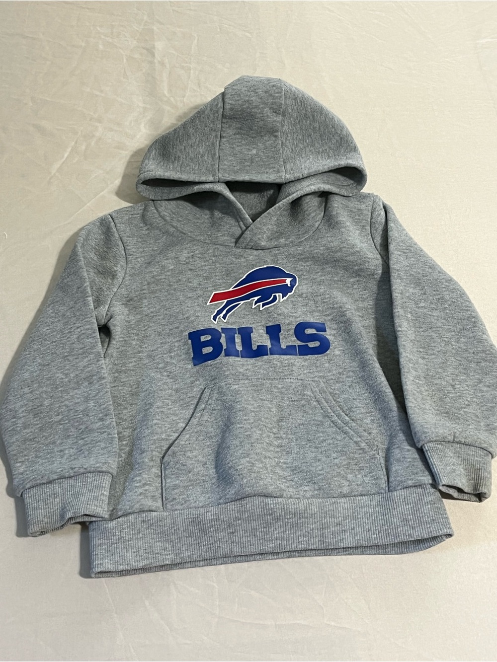 NFL Grey Buffalo Bills Hooded Sweatshirt Size 3T